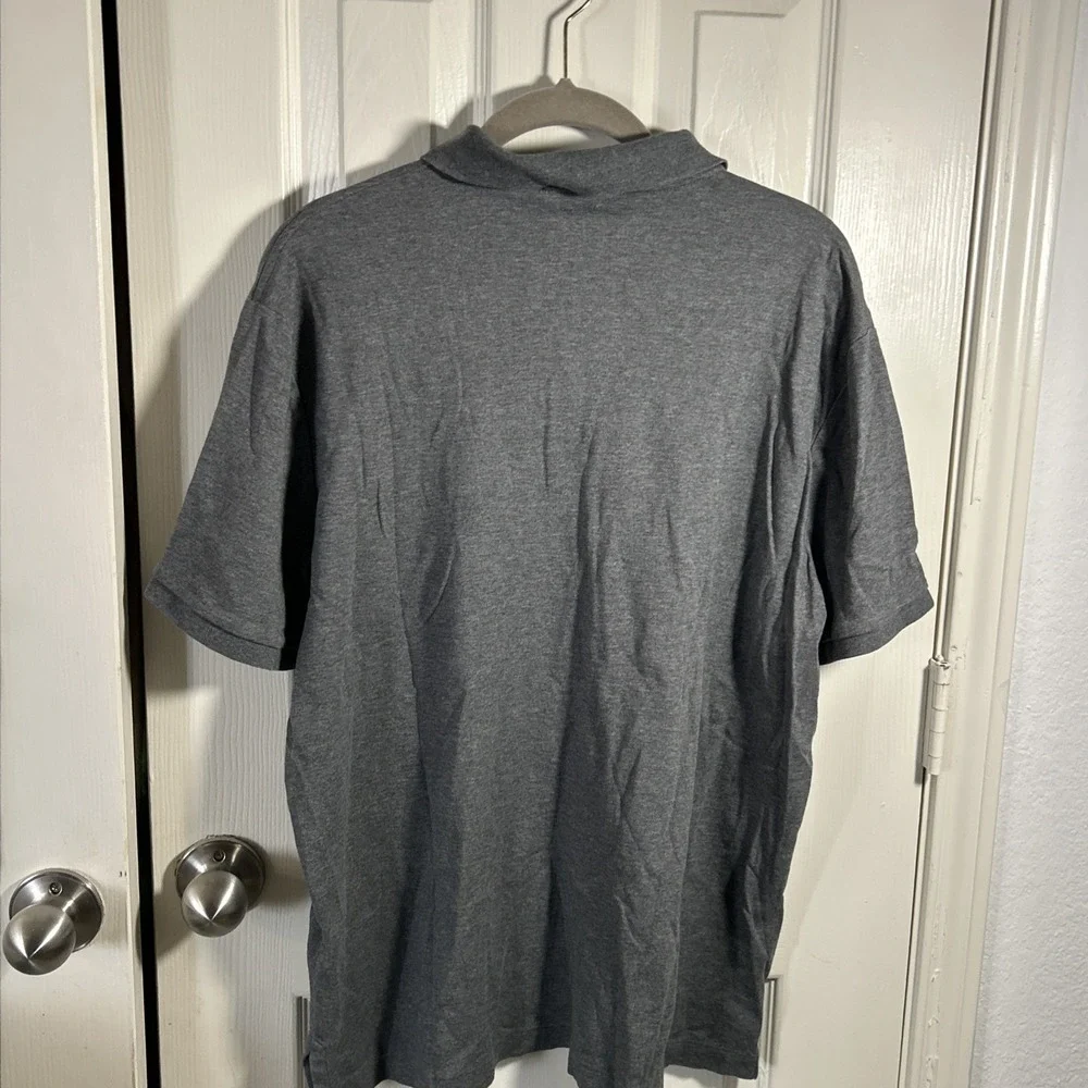 Polo Ralph Lauren Men's L Gray Cotton Polo‎ Shirt Classic Fit Polo Pony